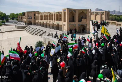 راهپیمایی نمادین «مادری مرز ندارد» در اصفهان