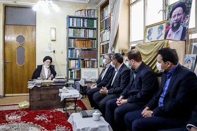 دیدار رئيس جهاد دانشگاهی با آیت‌الله شفیعی