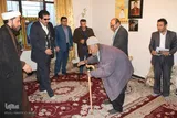 دیدار فرماندار بویراحمد با خانواده شهید ولایتی‌فر