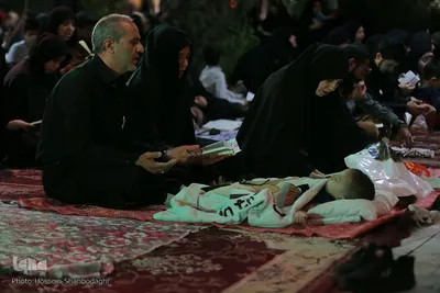 شب 23 ماه مبارک رمضان در گلزار شهدای قم