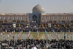 راهپیمایی یوم الله ۲۲ بهمن در میدان امام (ره) اصفهان