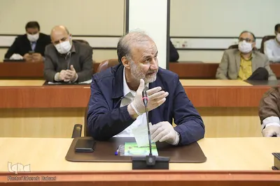 حسن بیادی، پیشکسوت قرانی در مراسم هفدهمین سالروز تأسیس خبرگزاری قرآن