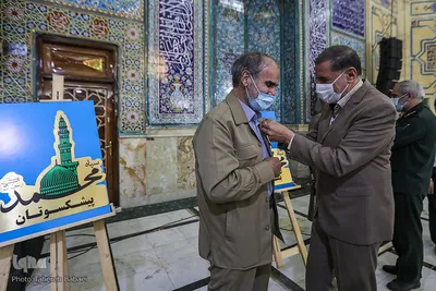 مراسم رونمایی از نشان سپاه حضرت محمد رسول الله (ص)