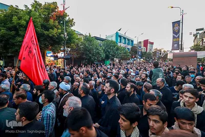 عزاداری رحلت پیامبر در زنجان