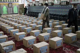 رزمایش همدلی و کمک مومنانه در اهر
