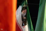 تجمع مردم درچه در سوگ شهادت رهبر انقلاب