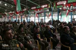 جشن مبعث و گلباران مزار شهدای انقلاب در گلستان شهدای اصفهان
