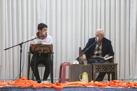 آخرین جلسه قرآن استاد پوراحمدی در سال ۹۷