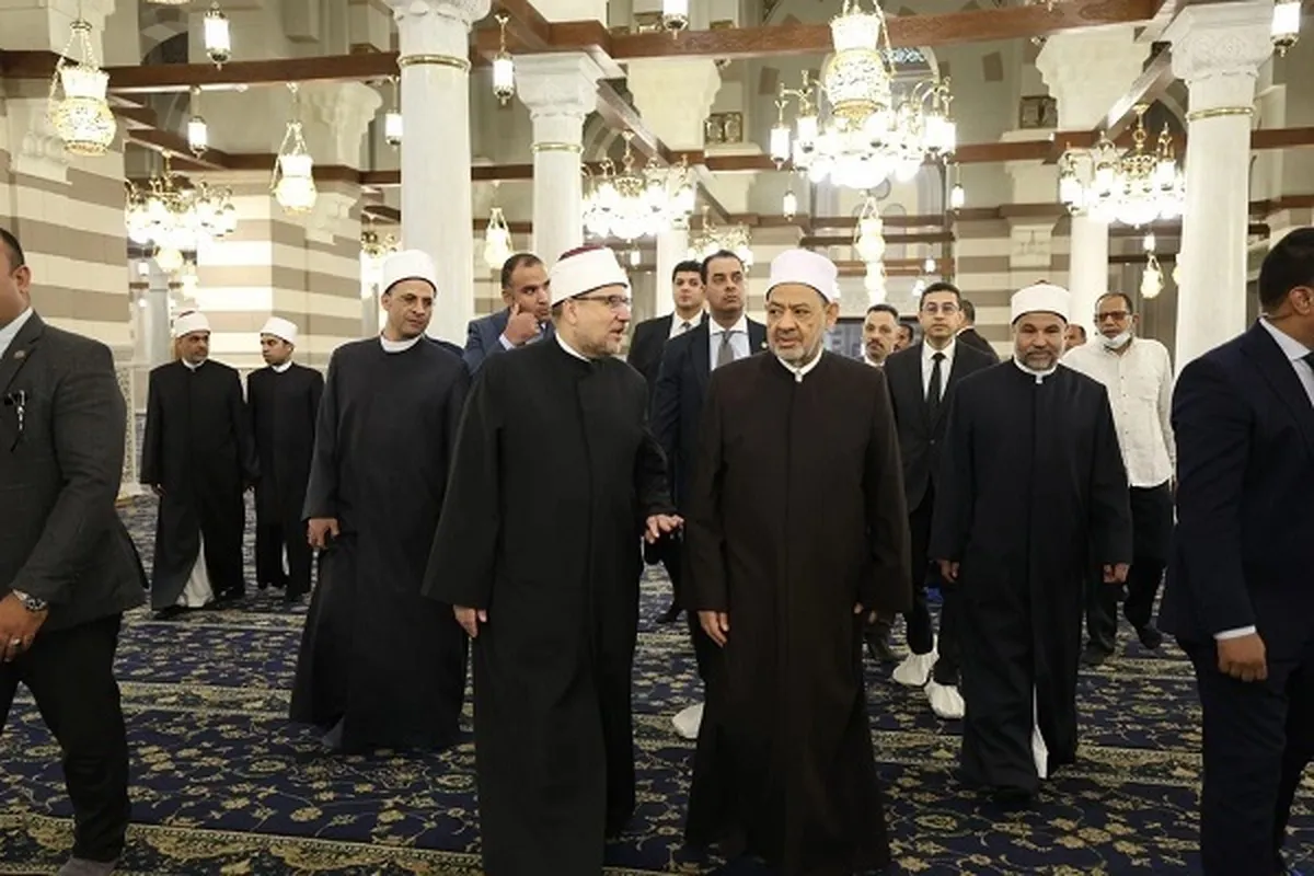 Sheikh Al-Azhar ya ziyarci masallacin Sayyida Zainab da ke birnin Alkahira