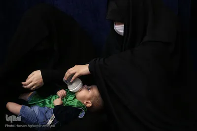 مراسم افتتاحیه کارگاه دوخت لباس شیرخوارگان حسینی