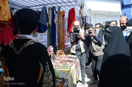 بازدید معاون رئیس جمهور در امور زنان و خانواده از نمایشگاه طرح ملی توسعه مشاغل خانگی‎‎