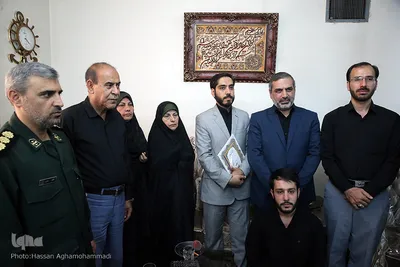 دیدار نمایندگان جامعه قرآنی با خانواده شهید قرآنی «احمد شعبانی ورکی»