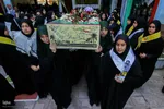 میزبانی دانش آموزان شیرازی از شهدای گمنام