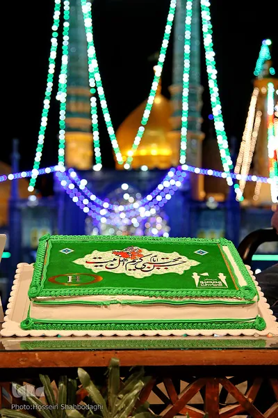 آستان منور حضرت معصومه(س) در شب میلاد کریم اهل بیت، امام حسن(ع)