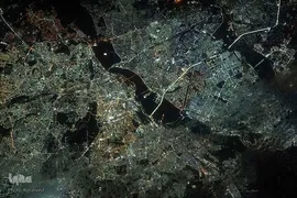 تصاویر شگفت انگیز ایستگاه فضایی بین المللی از سیاره زمین