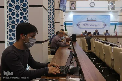 نشست خبری معاون فرهنگی آستان مقدس احمدی و محمدی (ع)‎‎