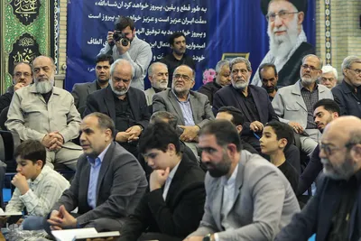 مراسم بزرگداشت سپهبد شهید حسین سلامی و دیگر شهدای قرآنی جنگ دوازده‌روزه