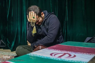 وداع با پیکر شهید «آرمان علی‌وردی» در معراج شهدای تهران
