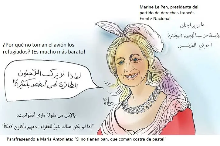 Marine Le Pen en Líbano: ¿Los racismos se encuentran?