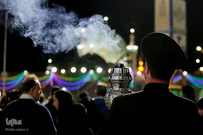 مراسم تحویل سال 1402 در حرم مطهر رضوی