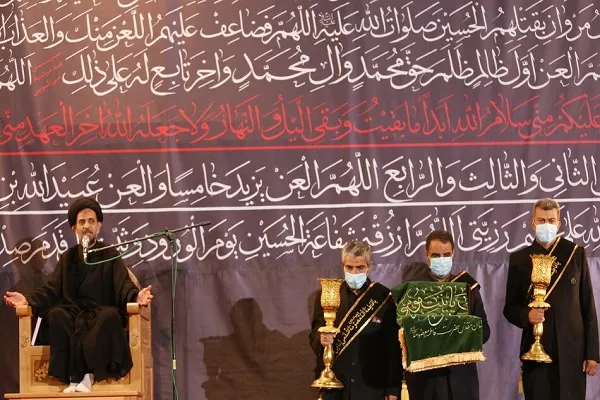 حضور سفیران حرم کریمه اهل بیت(س) در هیئت هنر و رسانه قم