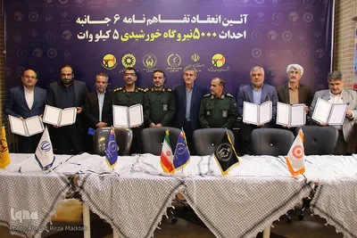 مراسم افتتاح ۵۱۰۰ فرصت شغلی با حضور رییس سازمان بسیج سازندگی کشور در فارس