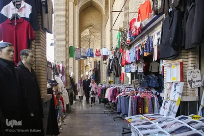 بازار بزرگ در ضلع غربی حرم حضرت عبدالعظیم(ع) (بازار جدید)
