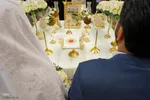برگزاری مراسم عقد ازدواج جمعی از جوانان، به‌مناسبت ولادت باسعادت امام حسن مجتبی(ع)