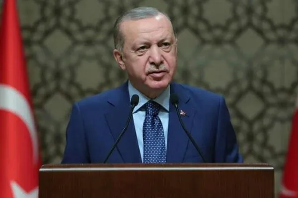 پیام تبریک اردوغان به مناسبت نیمه شعبان