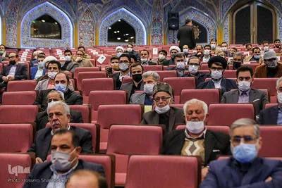 دیدار رئیس جمهور با نخبگان، علما، خانواده شهدا ،ایثار گران و جمعی از اقشار مردم