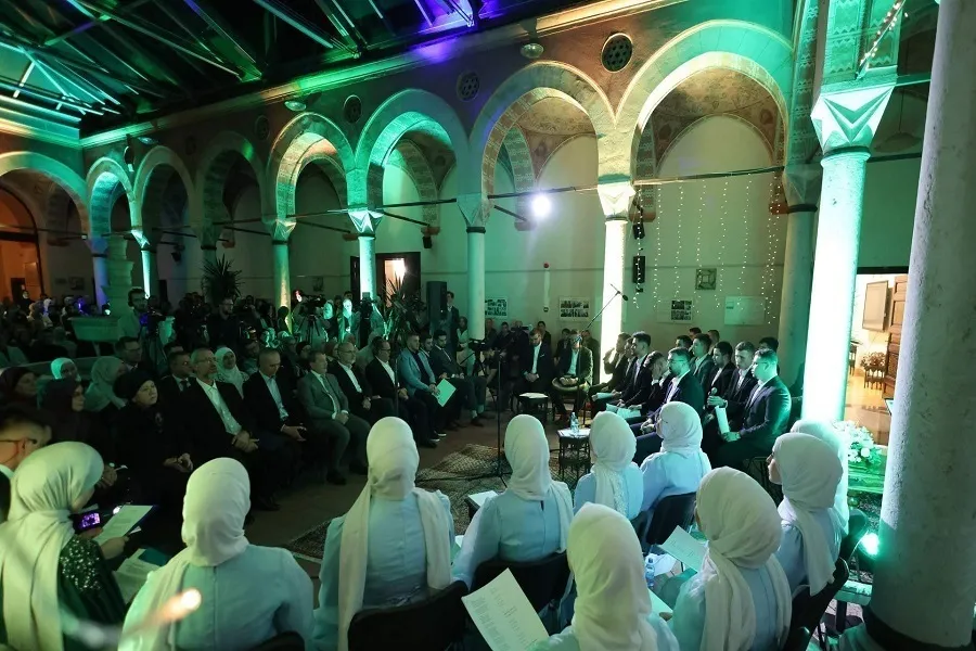 Sarayevoda “Quran Gecəsi” mərasimi keçirilib