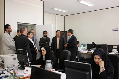 بازدید معاون و مدیر پشتیبانی جهاد دانشگاهی از ایکنا
