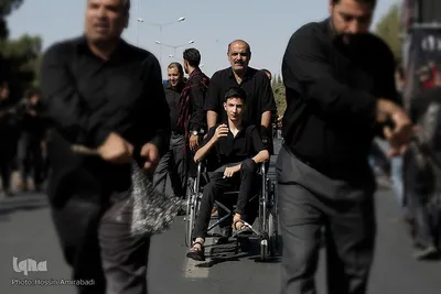 آیین پیاده‌روی جاماندگان اربعین حسینی در بیرجند