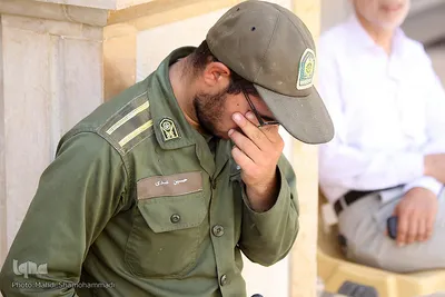 تشییع شهید گمنام در سوهانک تهران