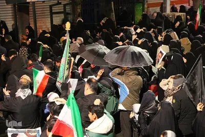 تجمع هم‌بستگی و انتقام‌جویی مردم ملایر