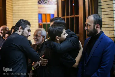 مراسم ترحیم حبیب اله کاسه ساز