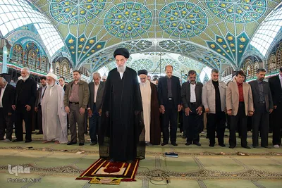 میزبانی مصلای اصفهان از پیکر شهید تازه تفحص‌شده دفاع مقدس