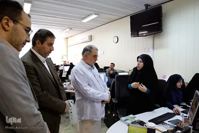 بازدید حسین رضایی، رئیس اسبق سازمان حج و زیارت کشور از ایکنا