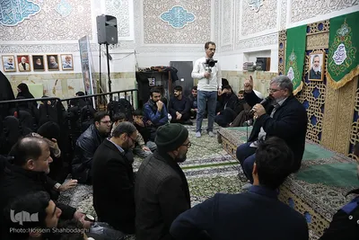 رونمایی از سنگ مزار شهید ایزدی در قم