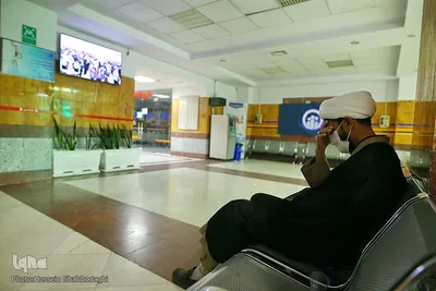 مراسم احیای شب بیست و یکم ماه مبارک رمضان در بیمارستان امام رضا(ع) قم 