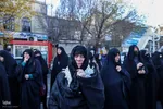 تشییع پیکر مطهر پنج شهید گمنام در تبریز‎