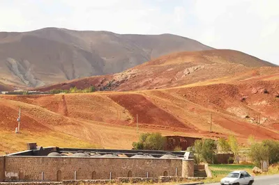 کاروانسرای شاه عباسی گویجه بئل جاده اهر_ تبریز