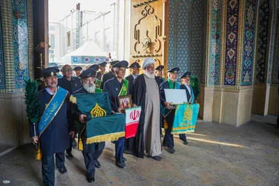 آیین«میثاق امت با امام» در حرم شاهچراغ(ع)