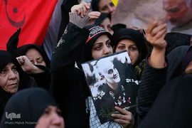 اجتماع من سلیمانی هستم مردم شهیدپرور قزوین