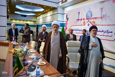 همایش نیکوکاری «مهر احمدی» در حرم مطهر‎