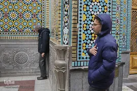 حال و هوای حرم بی بی حضرت معصومه(س) در شب شهادت پدر بزرگوارشان