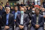 آیین گلباران و شعرخوانی در مزار شهریار ملک سخن‎‎