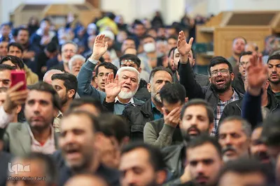 مراسم سوگواری شام بزرگداشت شهادت حضرت شاهچراغ(ع)‎‎