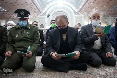 مراسم تجدید میثاق جامعه قرآنی با آرمانهای امام خمینی(ره)