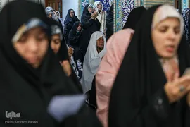 نماز عید سعید قربان در حرم حضرت عبدالعظيم(ع)